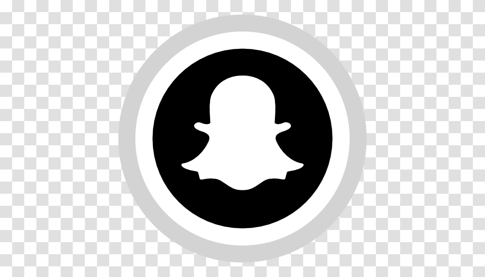Snapchat, Logo, Stencil, Rug Transparent Png