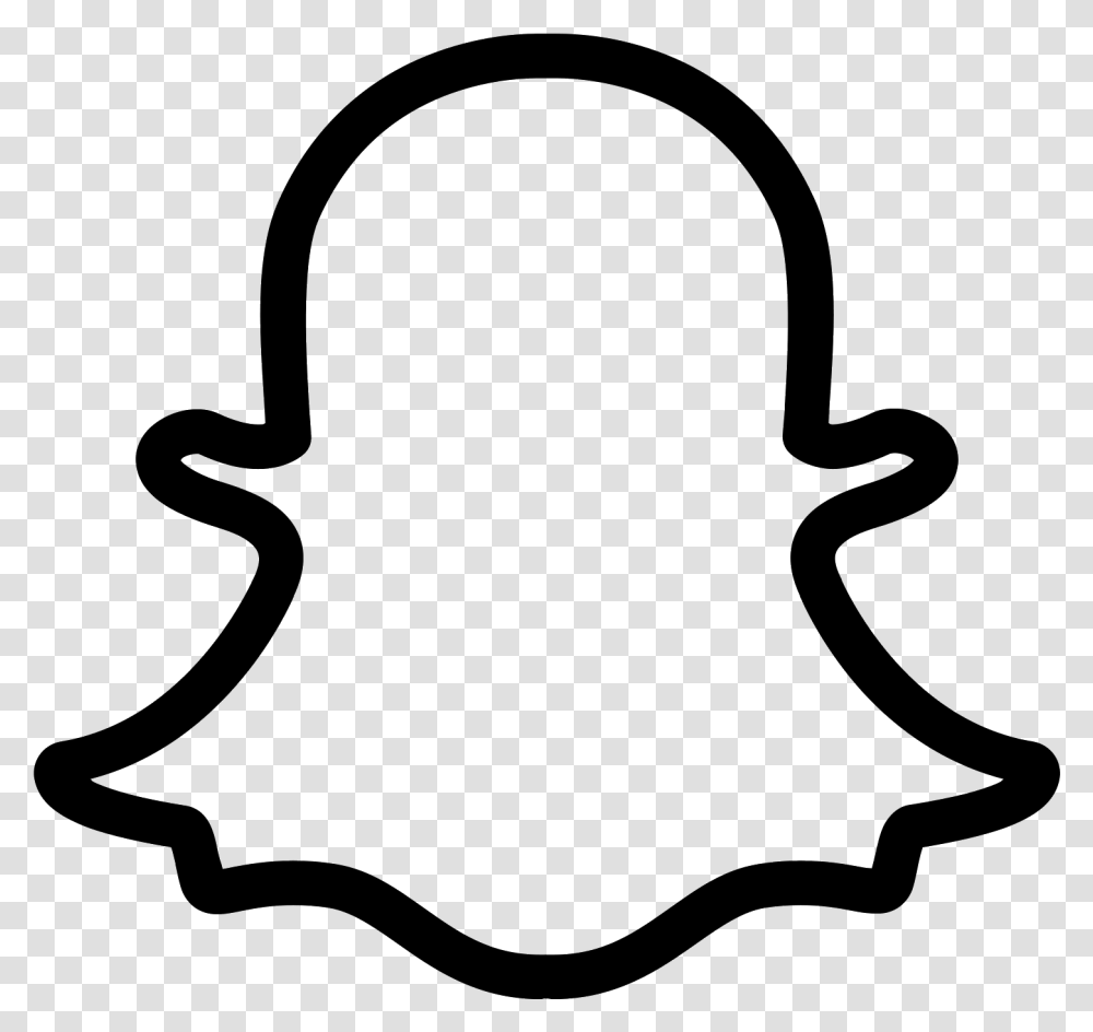 Snapchat Logo White Snapchat Logo, Gray, World Of Warcraft Transparent Png