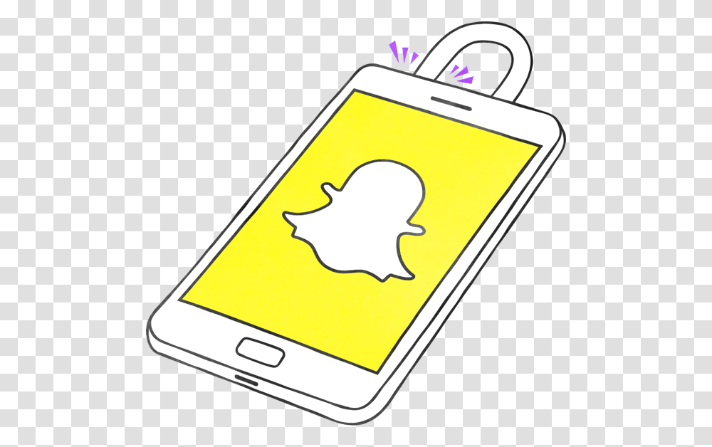 Snapchat Privacy, Electronics, Phone, Mobile Phone, Cell Phone Transparent Png
