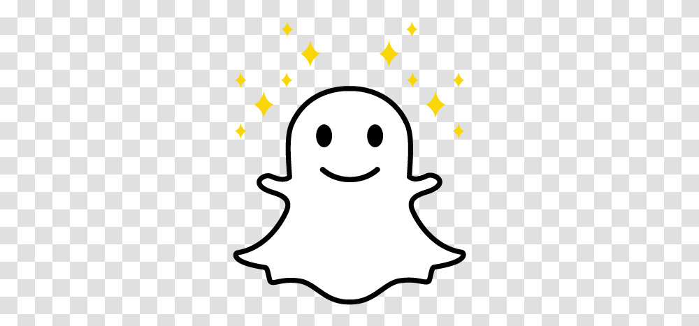 Snapchat Social Media Apps, Stencil, Silhouette, Snowman, Winter Transparent Png