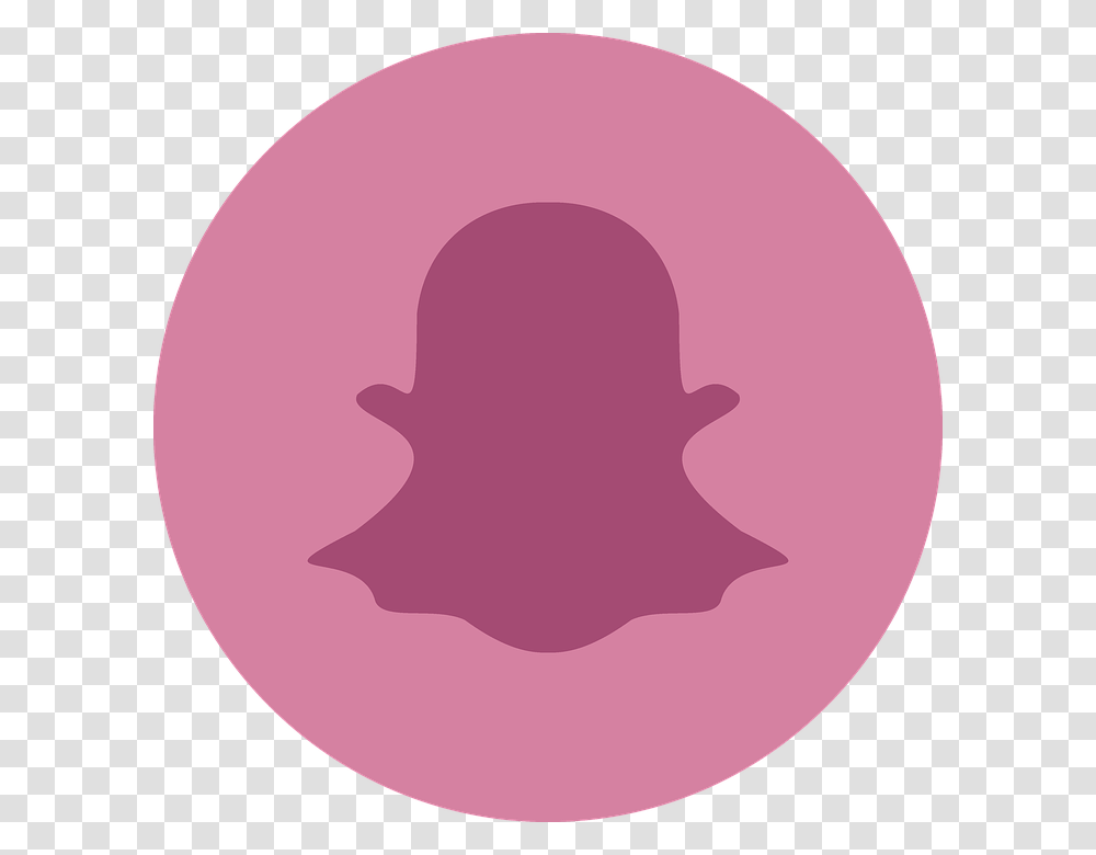 Snapchat Social Media Social Social Network Snapchat Black And White Icon, Sphere, Face, Food, Ball Transparent Png