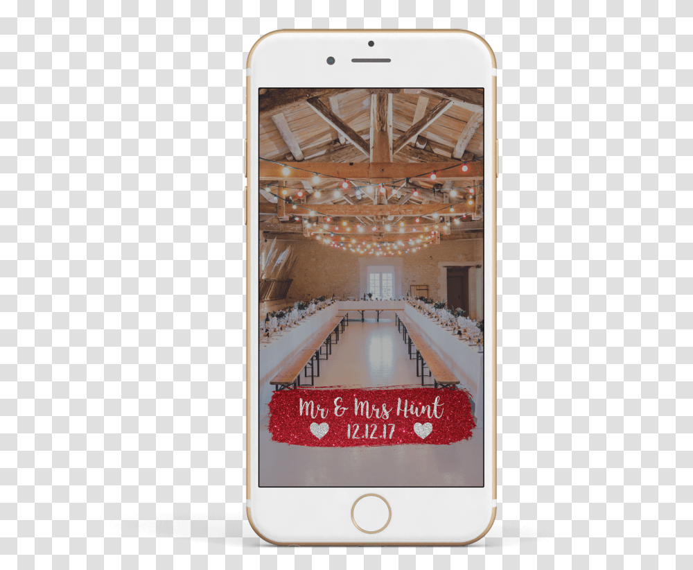 Snapchat Wedding Filter Iphone, Mobile Phone, Electronics, Cell Phone Transparent Png