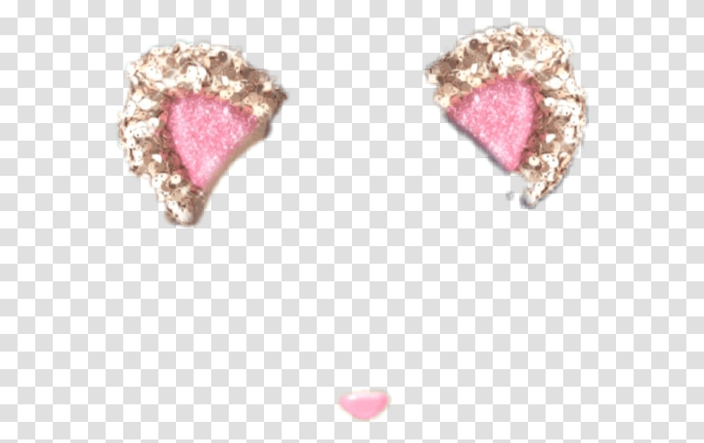 Snapchatfilter Snap Snapchat Freetoedit Catfilter Earrings, Accessories, Accessory, Gemstone, Jewelry Transparent Png