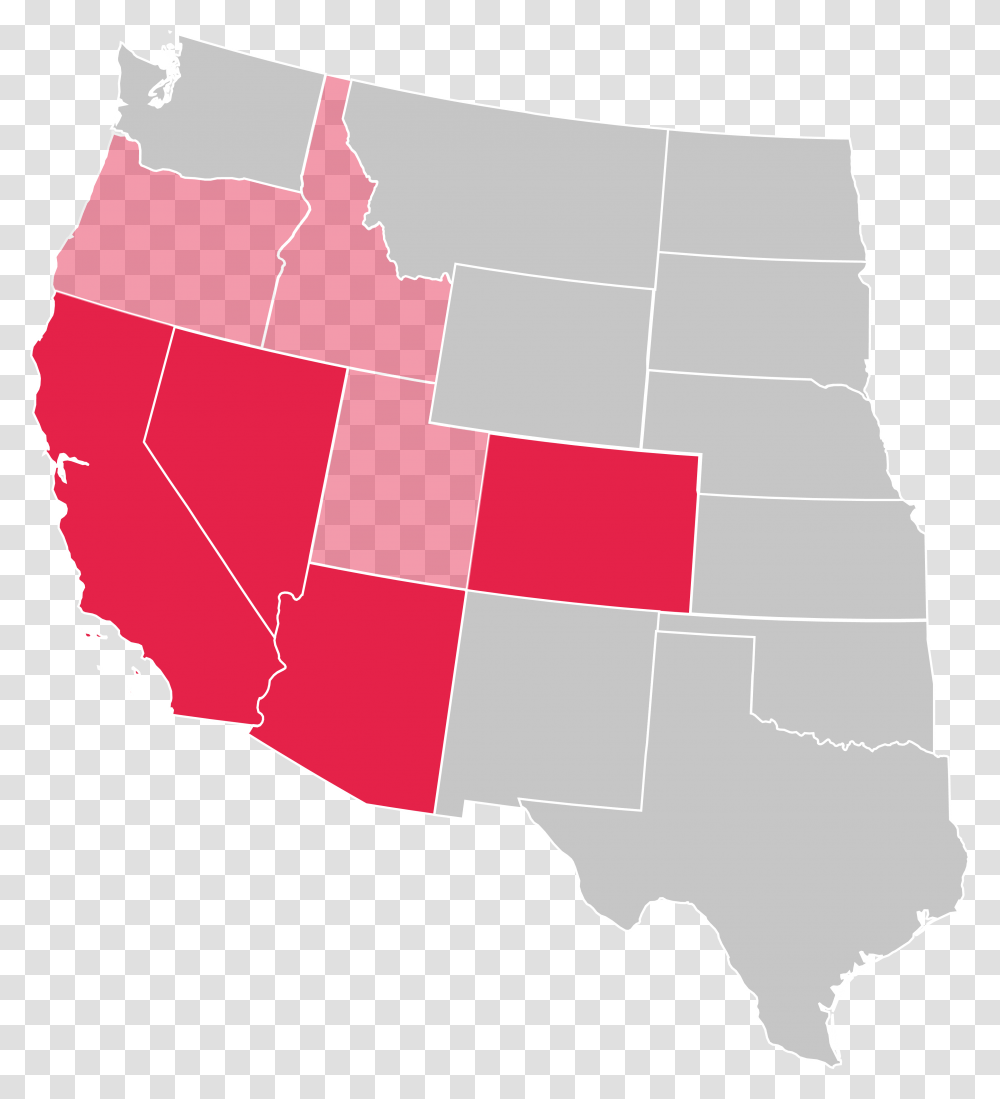Snapfi West Coast Location Map Death Penalty States, Plot, Atlas, Diagram, Nature Transparent Png