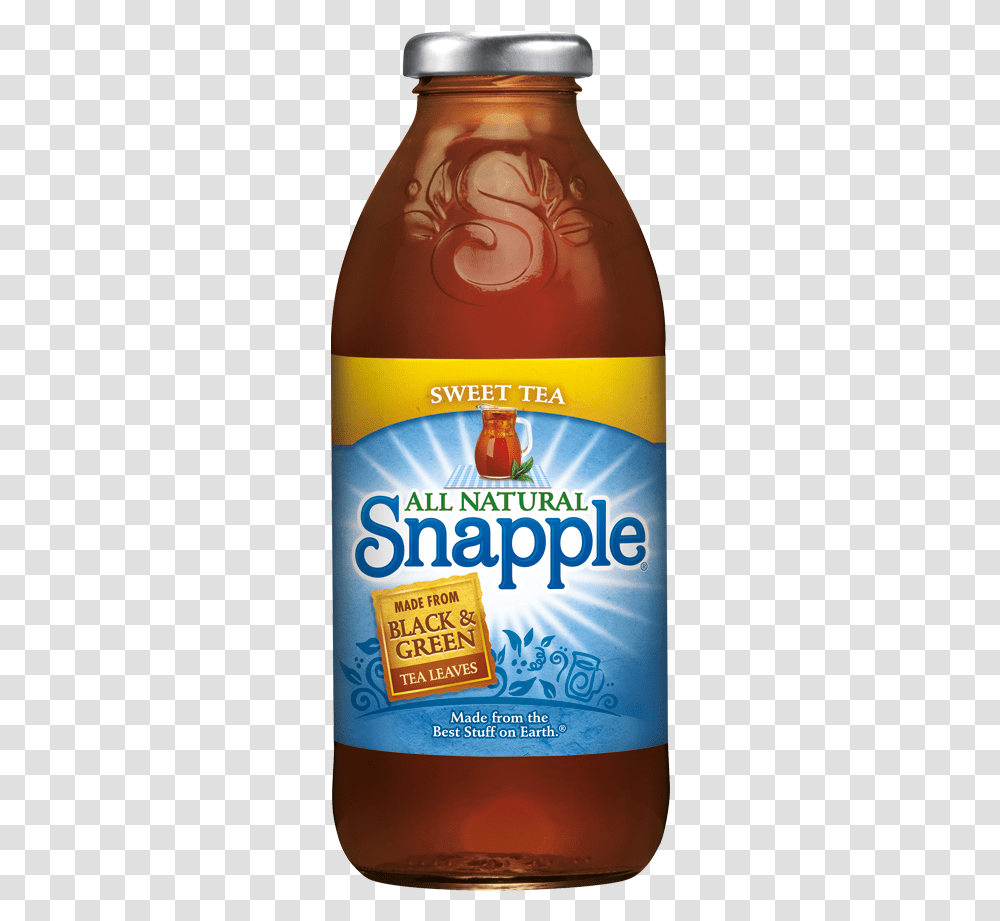 Snapple Bottle Snapple Iced Tea, Food, Beer, Alcohol, Beverage Transparent Png