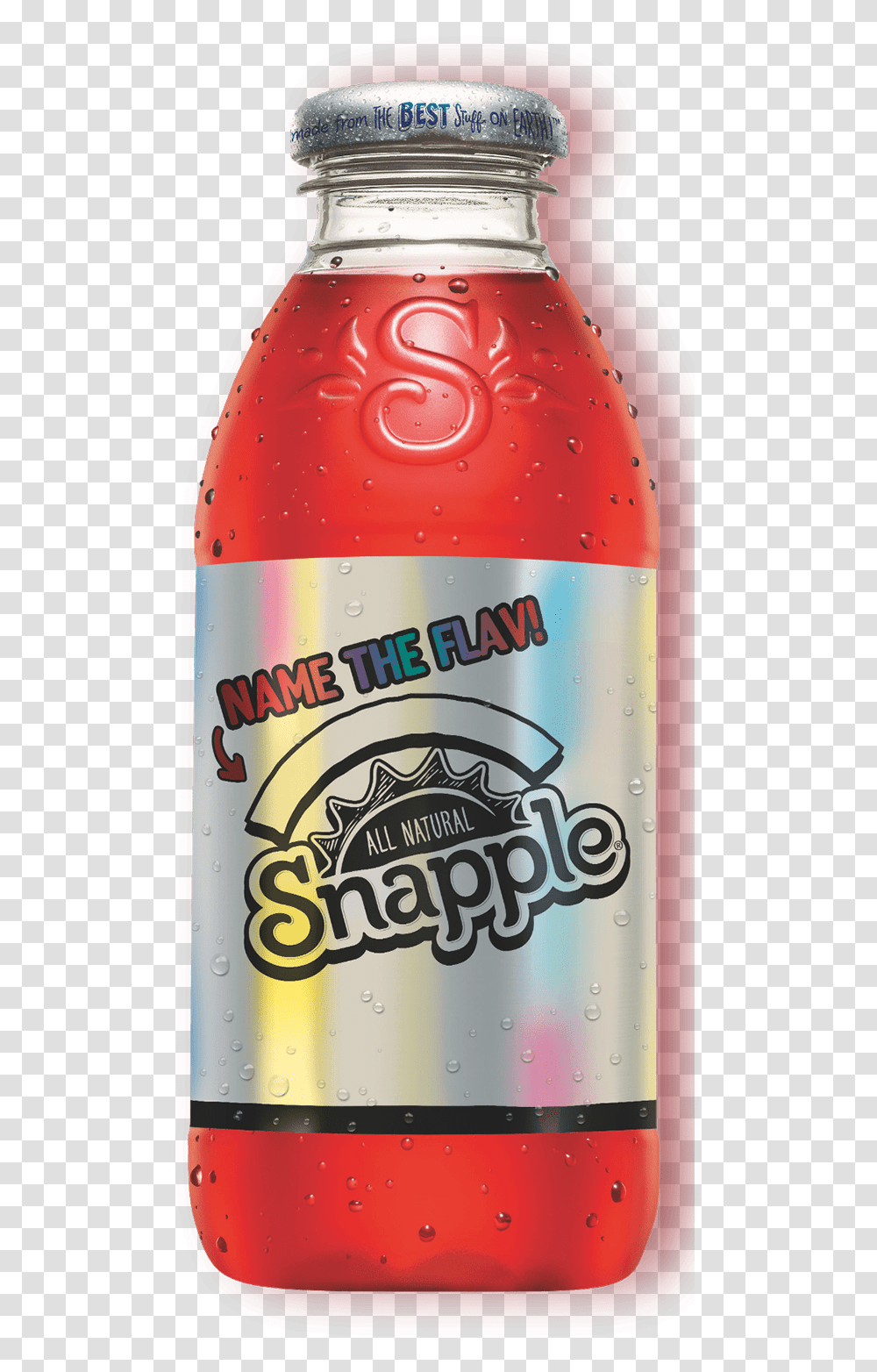 Snapple Has Created A New Mystery Flavor Cream Soda, Beverage, Drink, Bottle, Alcohol Transparent Png