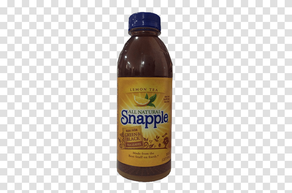 Snapple Lemonade Iced Tea Snapple, Label, Bottle, Beer Transparent Png