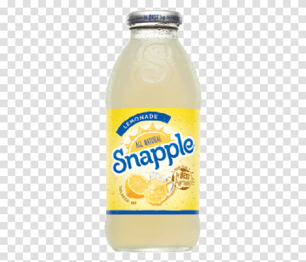 Snapple Lemonade Ml Orange Drink, Beverage, Beer, Alcohol, Soda Transparent Png