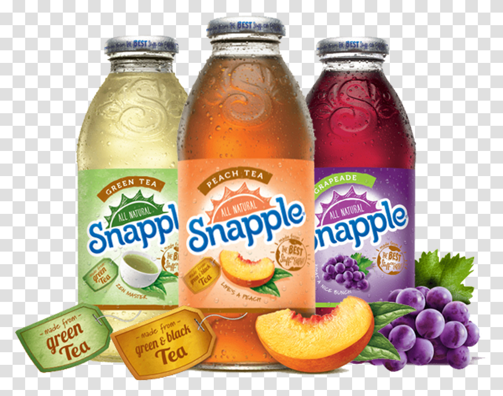 Snapple Peach Transparent Png