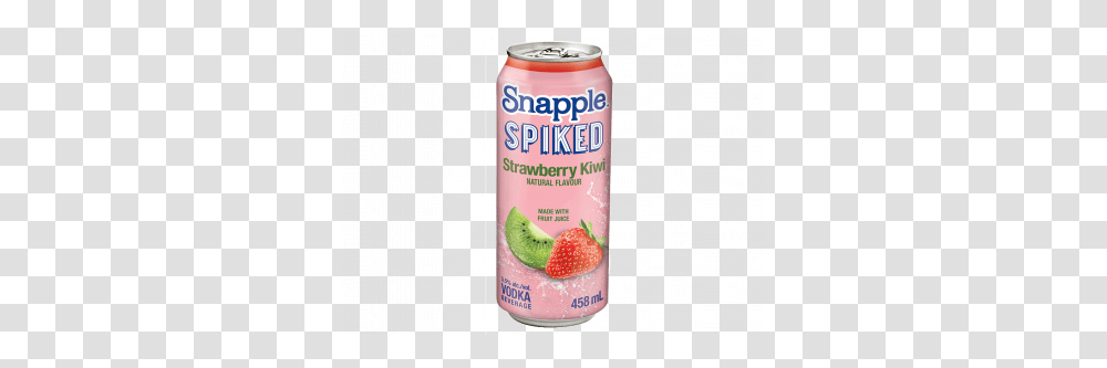 Snapple Spiked Strawberry Kiwi Vodka Strawberry, Plant, Ketchup, Food, Beverage Transparent Png