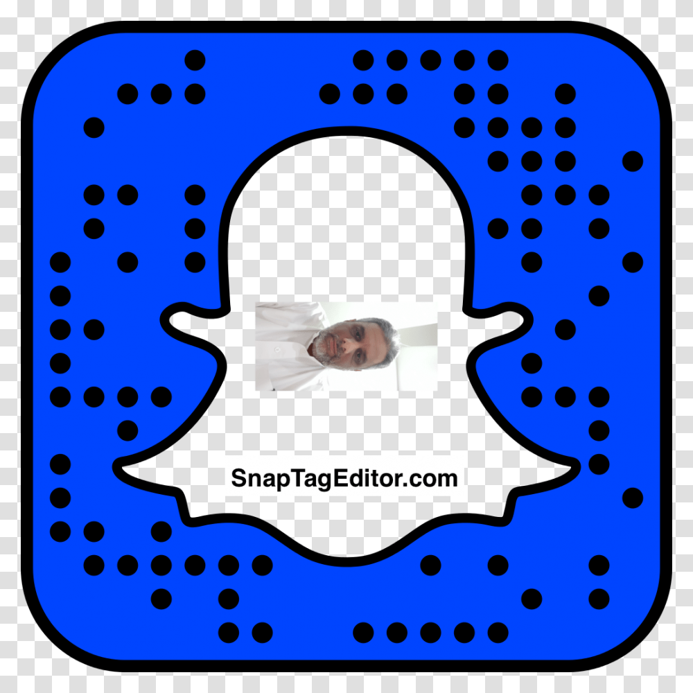 Snaptag Editor Edit Your Very Own Snapchat Qr Code Easily, Face, Person Transparent Png