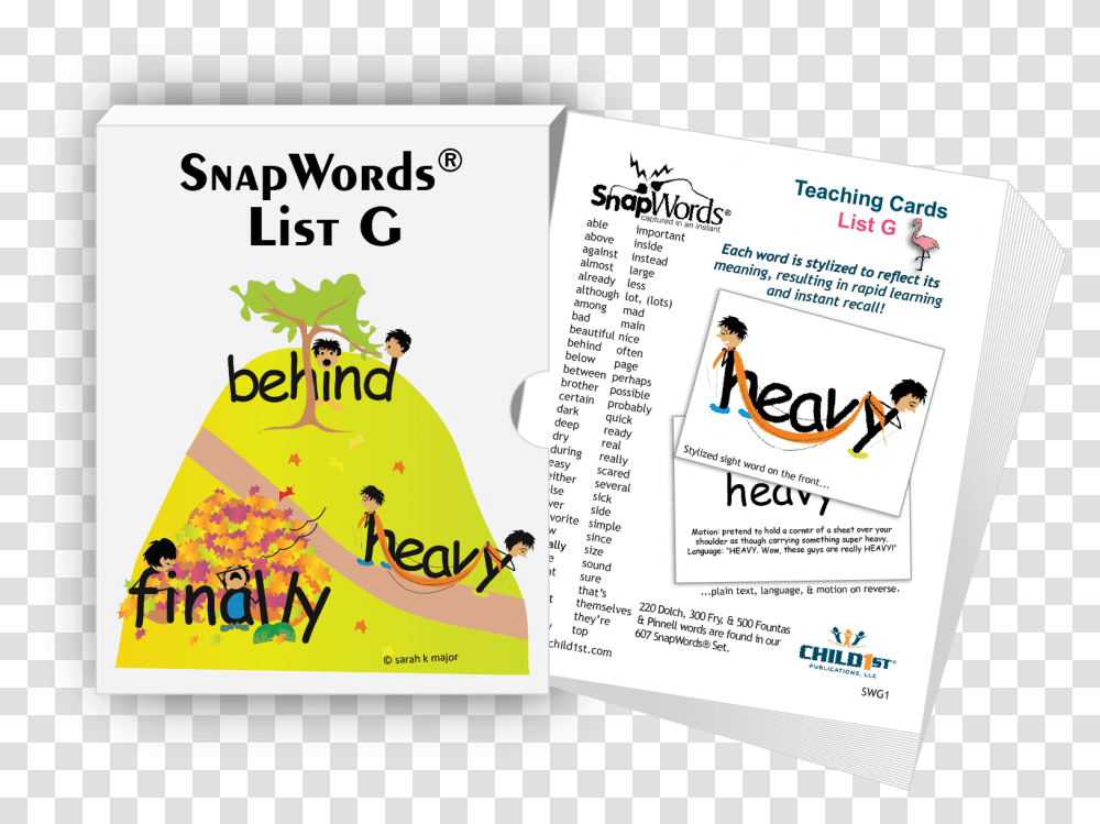 Snapwords List G Teaching CardsClass Lazyload Lazyload Paper, Flyer, Poster, Advertisement, Brochure Transparent Png