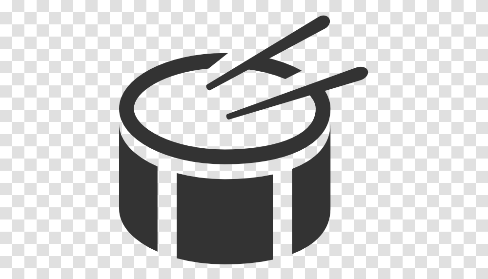 Snare Drum Black And White Snare Drum Black, Axe, Tool, Percussion, Musical Instrument Transparent Png
