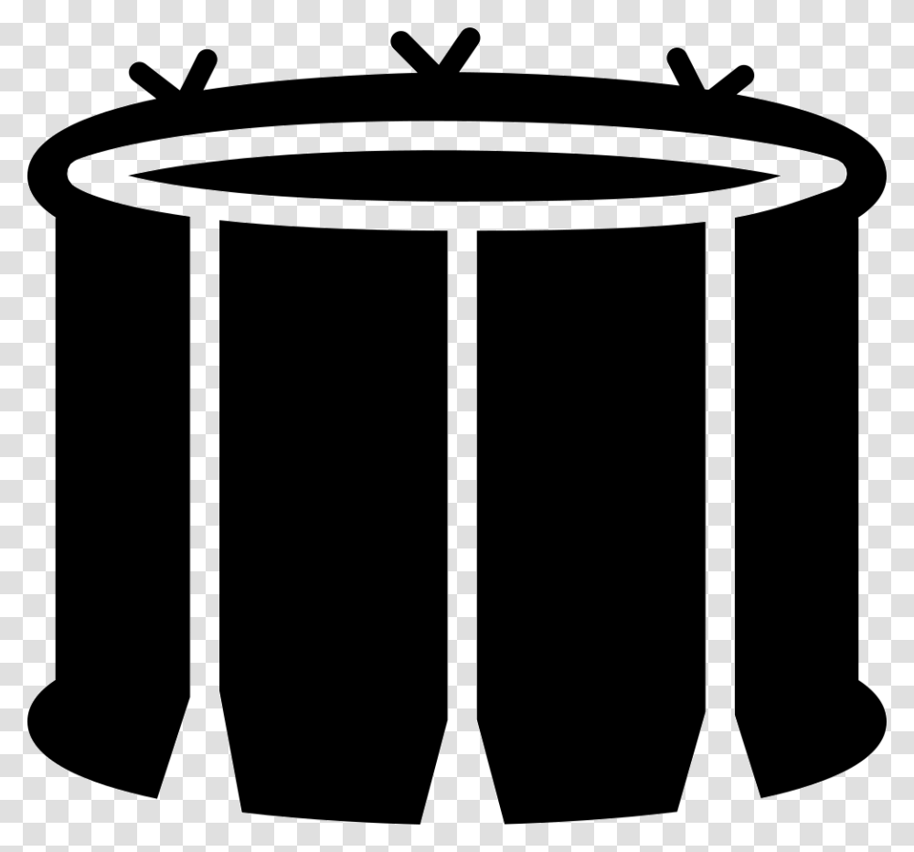 Snare Drum Black And White Snare Drum Black, Cylinder, Percussion, Musical Instrument, Lamp Transparent Png