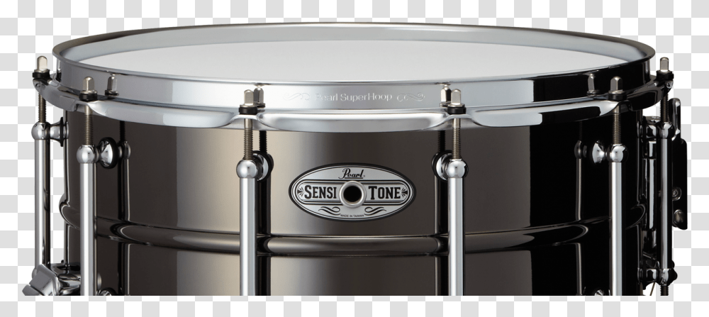 Snare Drum Download Pearl Sensitone Brass 14x6, Percussion, Musical Instrument, Sink Faucet Transparent Png