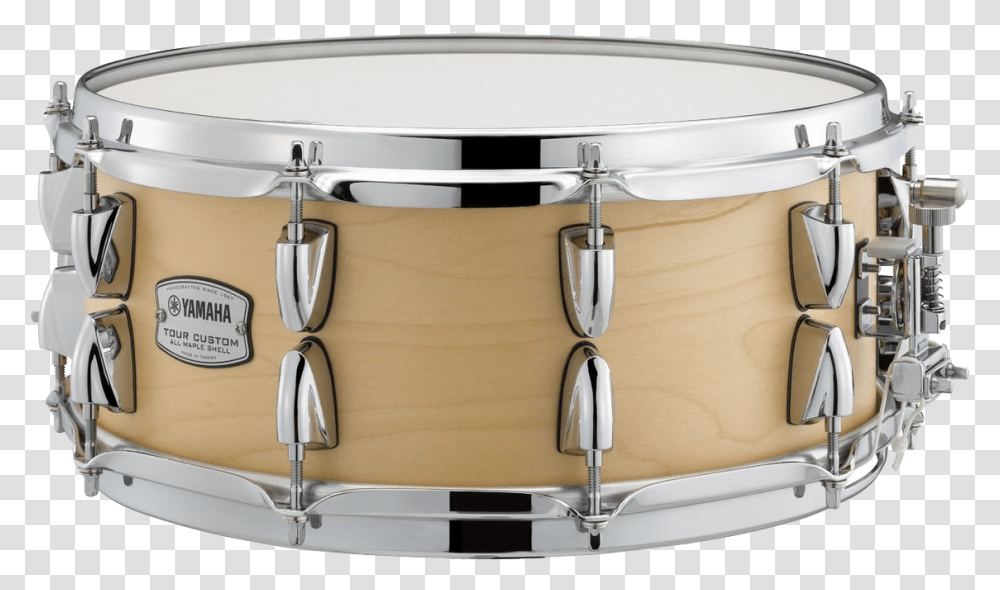 Snare Drum Yamaha Tour Custom Snare, Percussion, Musical Instrument, Sink Faucet, Kettledrum Transparent Png