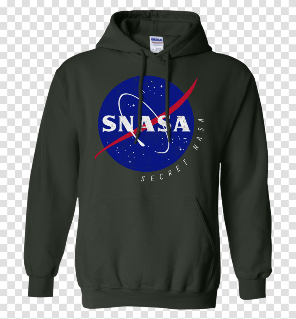 Snasa Secret Nasa Logo T Shirt Amp Hoodie Hoodie, Apparel, Sweatshirt, Sweater Transparent Png