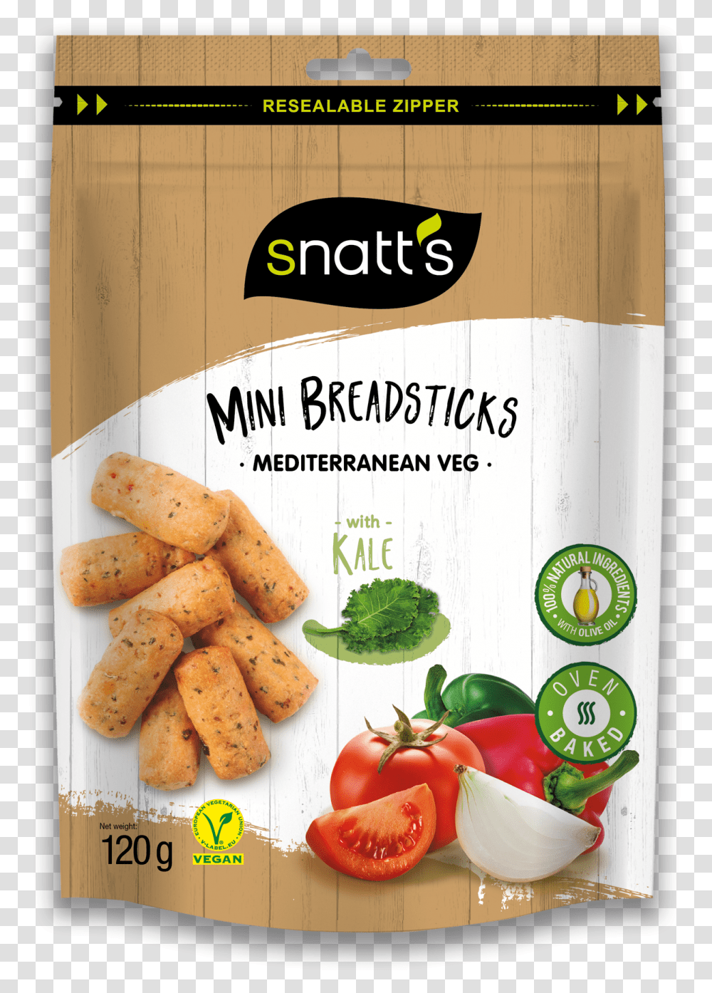 Snatts Mini Breadsticks, Plant, Food, Vegetable, Snack Transparent Png