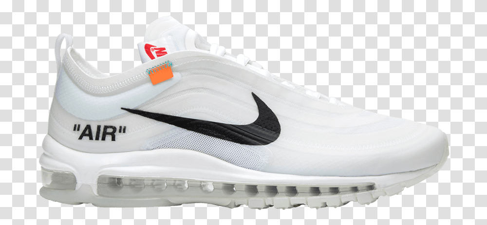 Sneakers Air Max 97 Off White, Shoe, Footwear, Apparel Transparent Png