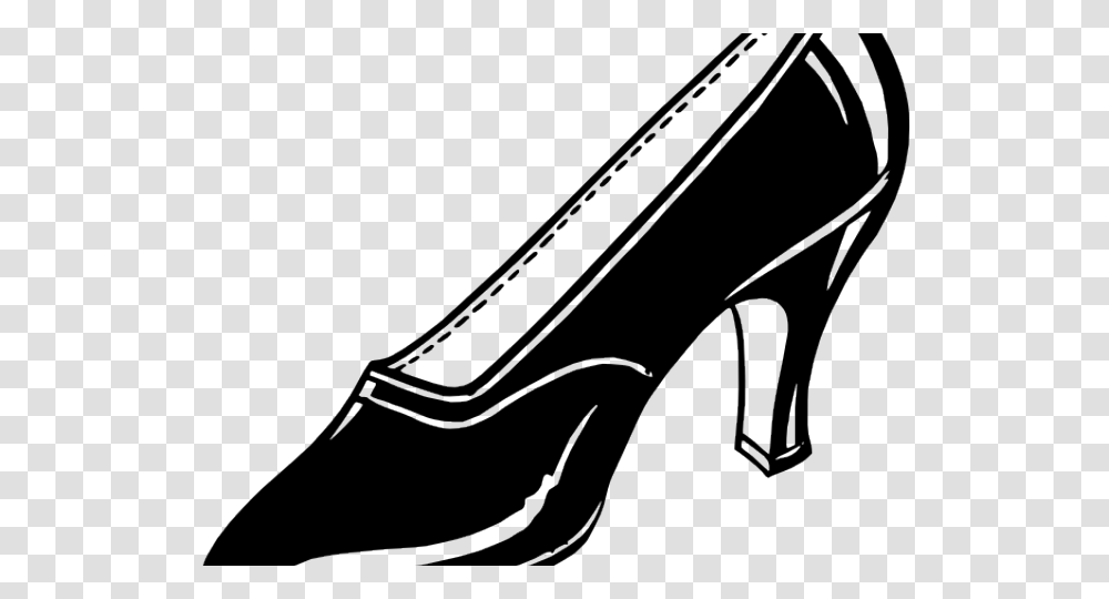 Sneakers Clipart Ladies Shoes Black And White Clipart, Bow, Musical Instrument, Leisure Activities Transparent Png