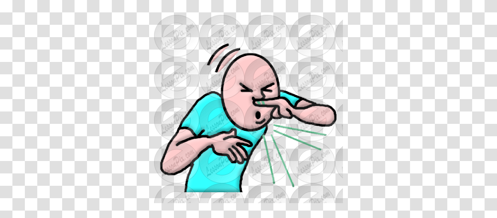Sneeze Picture For Classroom Therapy Use, Person, Face, Advertisement, Video Gaming Transparent Png