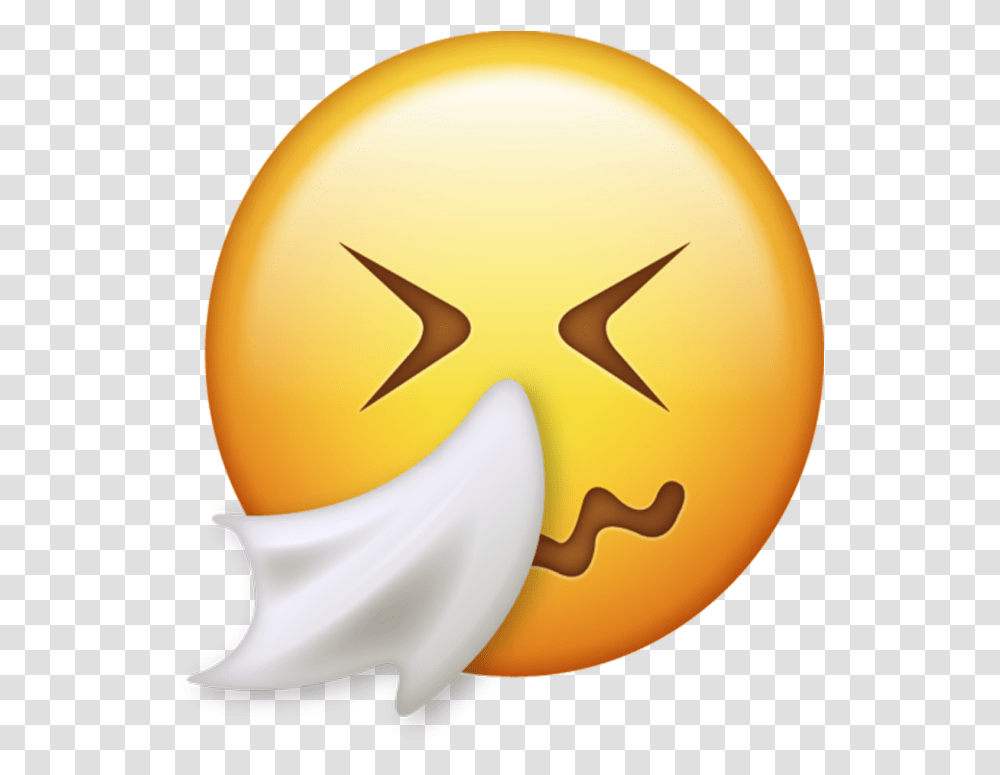 Sneezing Emoji Emoji Iphone, Balloon, Egg, Food, Hourglass Transparent Png