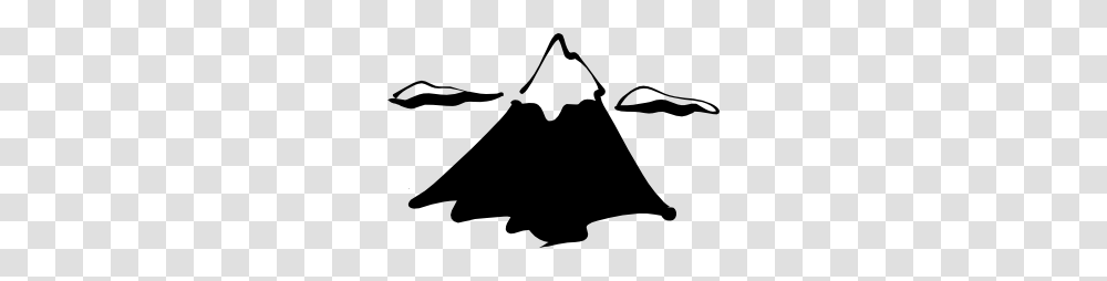 Sneptune Mountain In Ink Clip Art, Bow, Stencil, Mammal, Animal Transparent Png