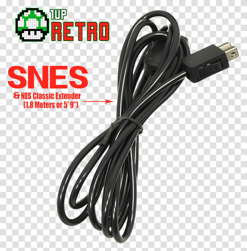 Snes Classic Mini Extender Super Nintendo Classic, Adapter, Plug Transparent Png