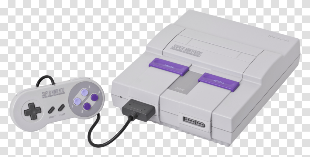 Snes Console Set, Adapter, Machine, Box, Electronics Transparent Png