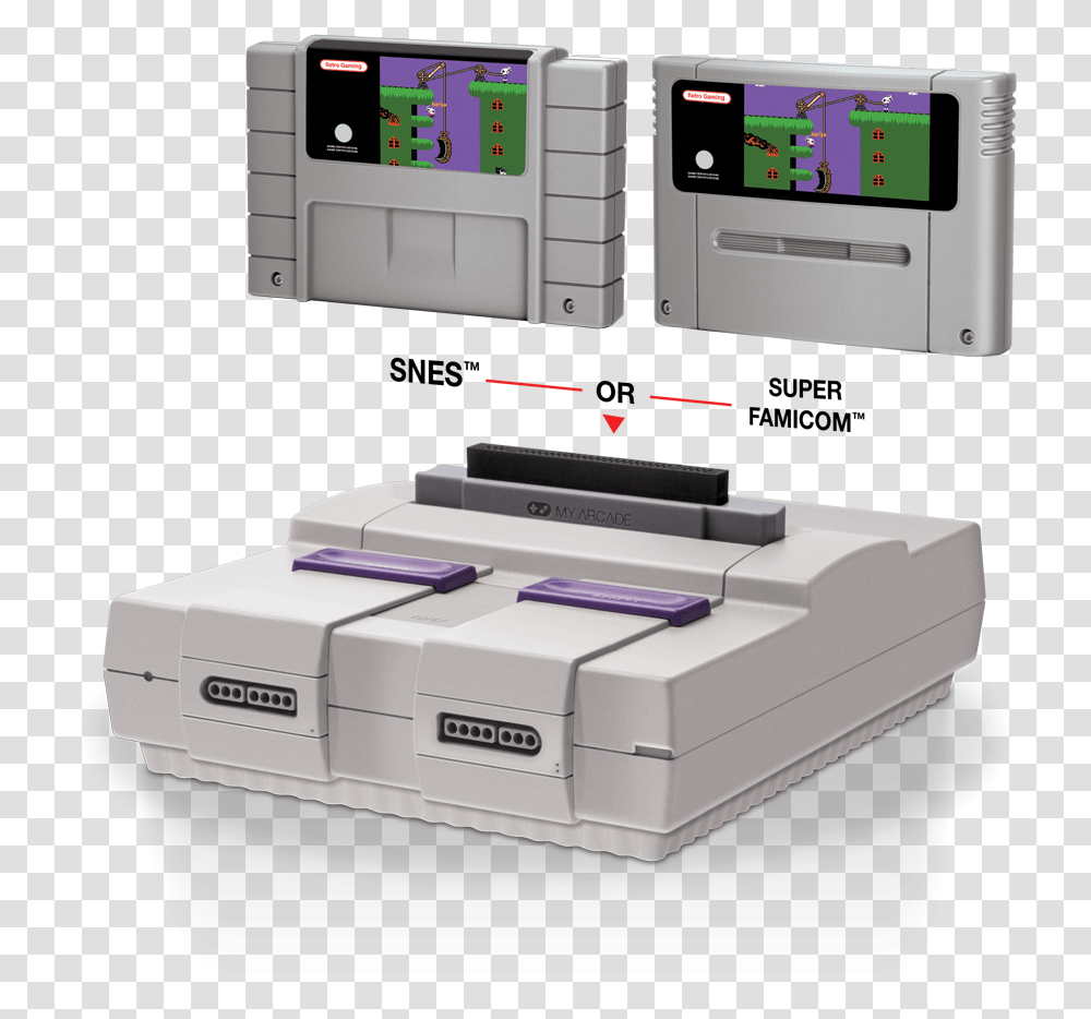 Snes Super Nintendo Entertainment System, Machine, Printer Transparent Png