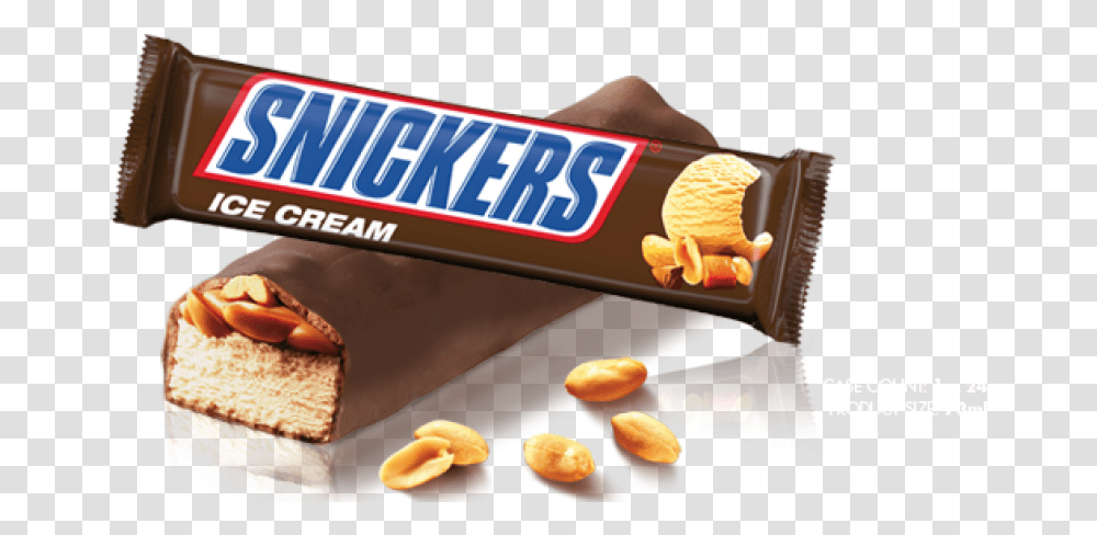 Snicker Bar Snickers Ice Cream, Food, Sweets, Confectionery, Candy Transparent Png