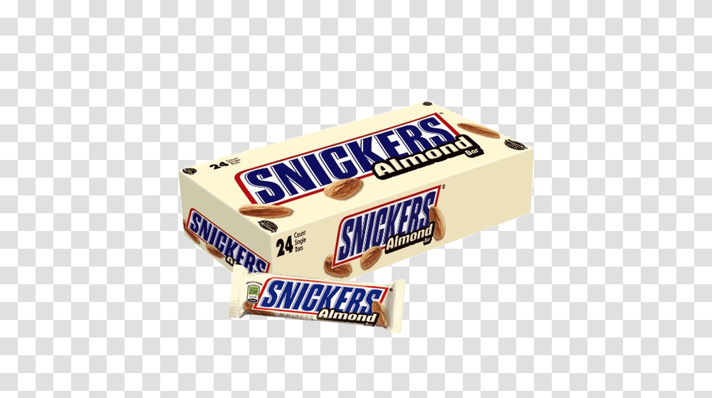 Snickers Almond Candy Bar Oz Great Service Fresh Candy, Sweets, Food, Confectionery Transparent Png
