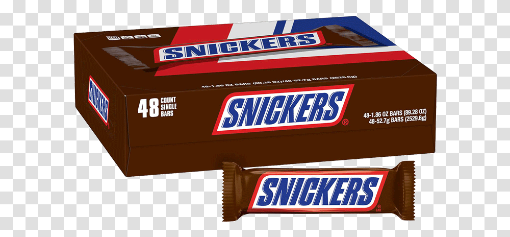 Snickers Bars Ct Snickers, Food, Box, Candy, Word Transparent Png