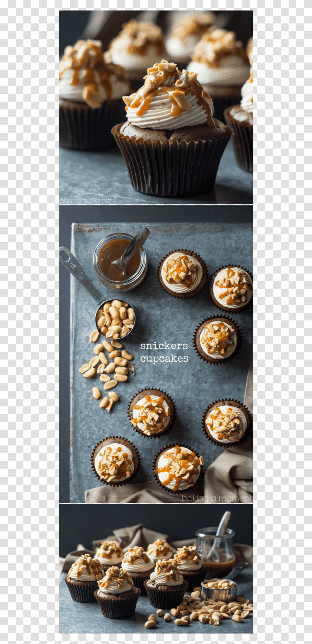 Snickers Cupcakes Best Ever Chocolate Cupcake Topped Pumpkin Seed, Dessert, Food, Cream, Plant Transparent Png