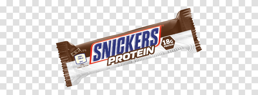 Snickers Protein Bar 51 G, Food, Candy, Sweets, Confectionery Transparent Png