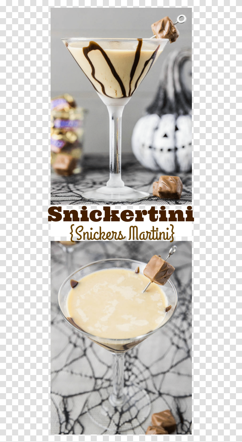 Snickertini Snickers Martini Rompope, Glass, Beverage, Bird, Animal Transparent Png