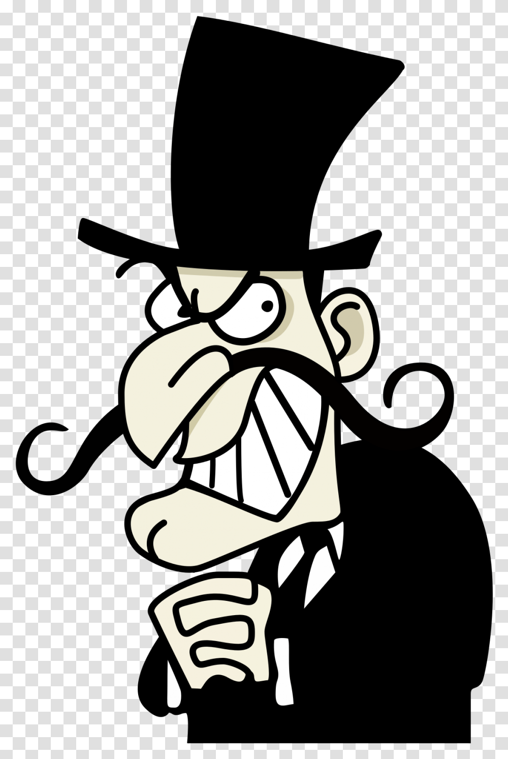 Snidely Whiplash, Stencil, Coffee Cup, Drawing Transparent Png