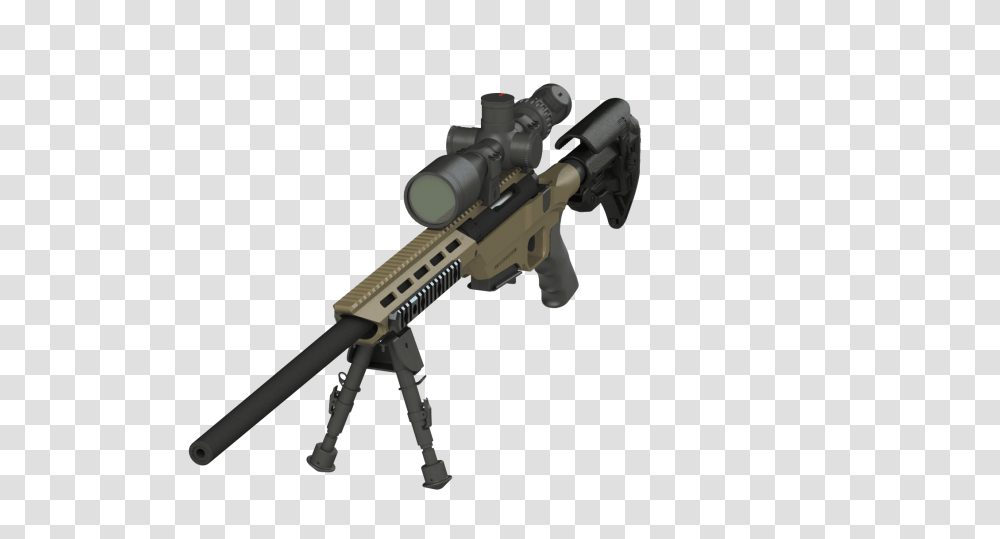 Sniper Clipart, Gun, Weapon, Weaponry, Rifle Transparent Png