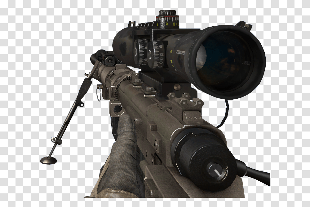 Sniper Clipart No Background Duty Modern Warfare 2 Intervention, Camera, Electronics, Weapon, Weaponry Transparent Png