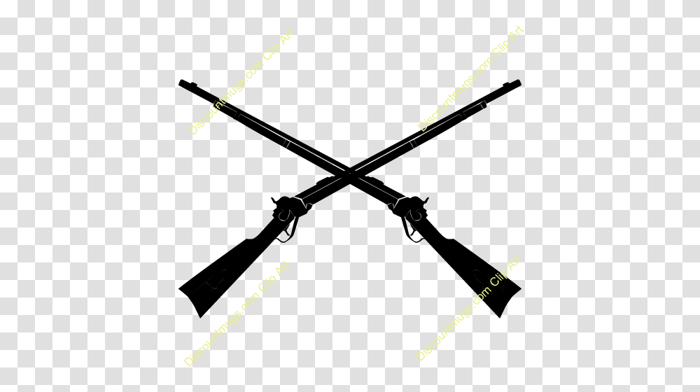 Sniper Crossed Rifles Clip Art, Weapon, Weaponry, Bow, Gun Transparent Png