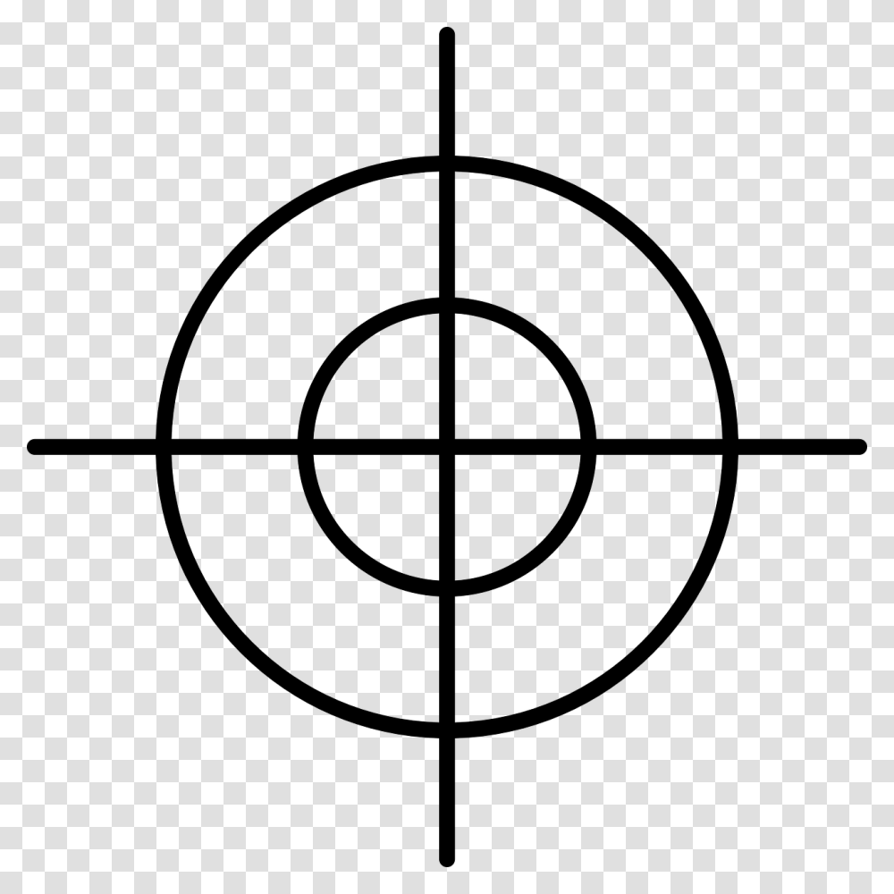 Sniper Crosshairs Crosshair Sightings Objectives Cross Hair, Gray, World Of Warcraft Transparent Png