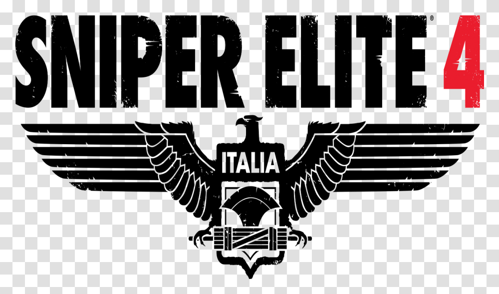 Sniper Elite 4 Logo Image Sniper Elite 4 Logo, Gray, World Of Warcraft Transparent Png