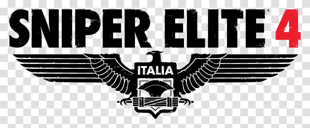 Sniper Elite 4 Symbol, Emblem, Logo, Trademark, Eagle Transparent Png