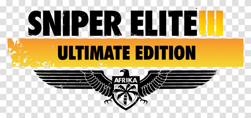 Sniper Elite Logo Image Sniper Elite Logo, Symbol, Trademark, Text, Label Transparent Png