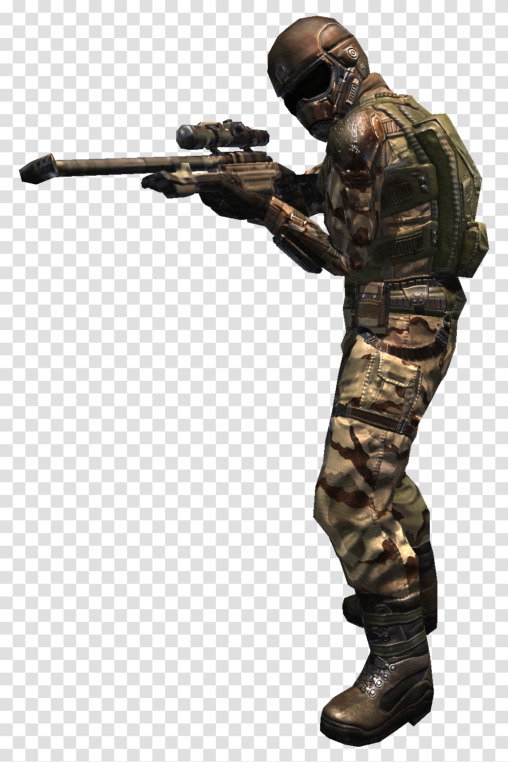 Sniper Enemy Territory Covert Ops, Person, Human, Military, Military Uniform Transparent Png