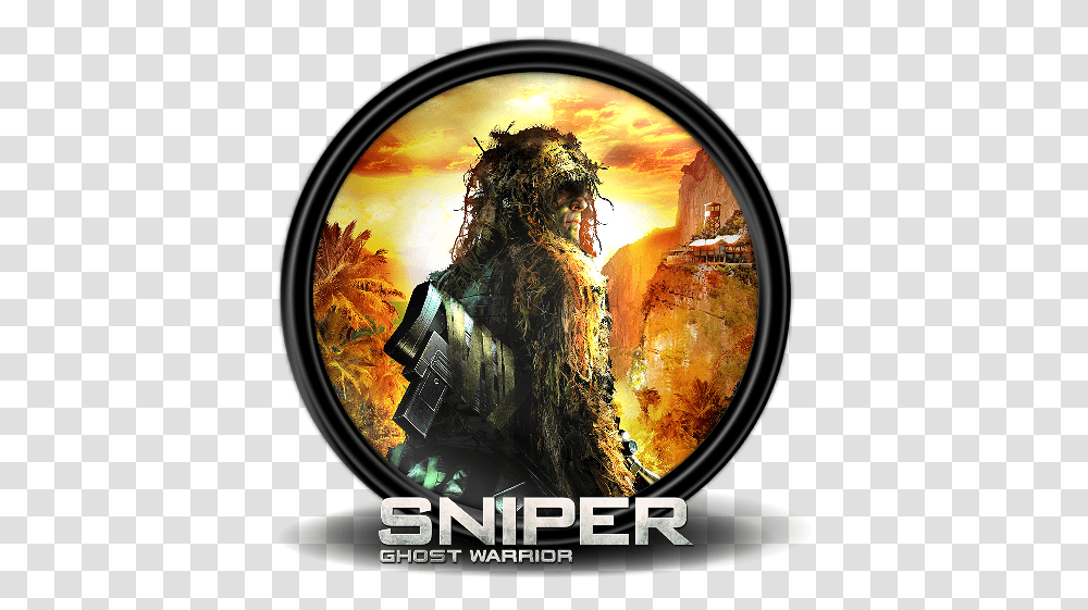 Sniper Ghost Worrior 4 Icon Mega Games Pack 40 Icons Sniper Ghost Warrior Gold Edition, Person, Painting, Art, Interior Design Transparent Png