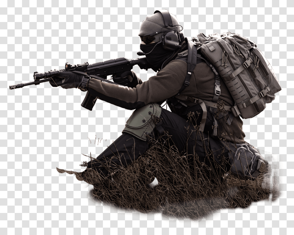Sniper, Helmet, Apparel, Person Transparent Png