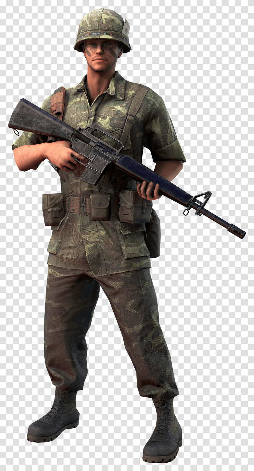 Sniper, Person, Human, Military Uniform, Gun Transparent Png