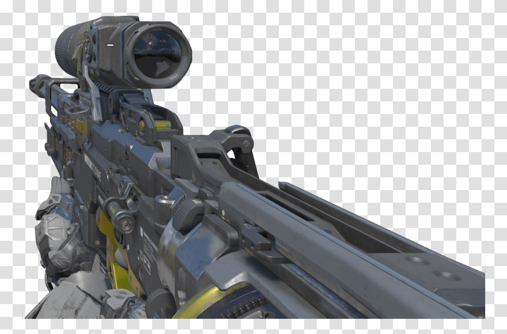 Sniper Rifle, Halo, Gun, Weapon, Weaponry Transparent Png