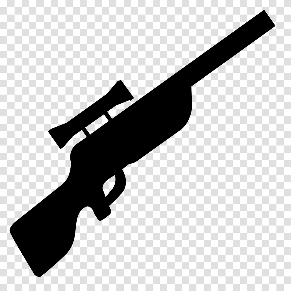 Sniper Rifle Icon, Gray, World Of Warcraft Transparent Png